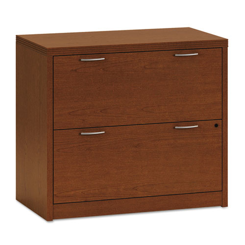 Valido 11500 Series Two-Drawer Lateral File, 36w x 20d x 29 1/2h, Bourbon Cherry, Sold as 1 Each