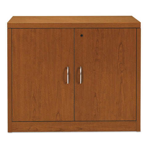 11500 Series Valido Storage Cabinet w/Doors, 36w x 20d x 29-1/2h, Bourbon Cherry, Sold as 1 Each