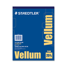 Staedtler Vellum Paper Pad, Sold as 1 Pad, 50 Sheet per Pad 