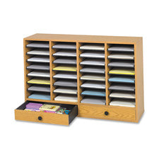 Safco 32 Compartments Adjustable Literature Organizer, Sold as 1 Each