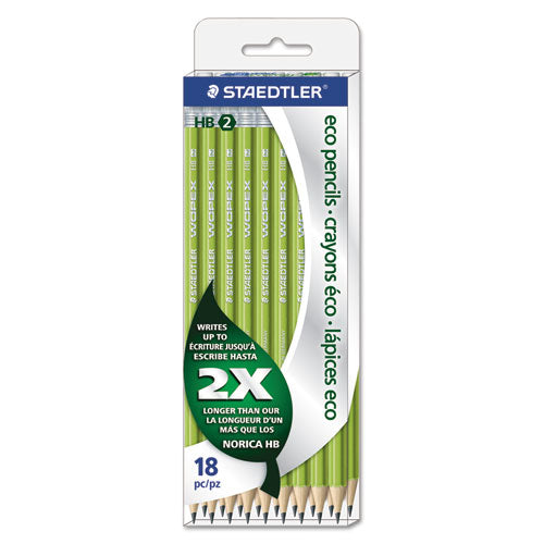 Wopex Extruded Pencil, 18/Pack, Sold as 1 Package