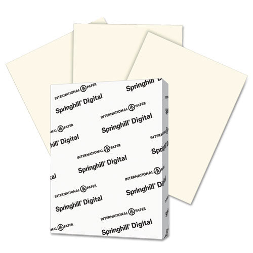 Digital Vellum Bristol Color Cover, 67 lb, 8 1/2 x 11, Cream, 250 Sheets/Pack, Sold as 1 Package