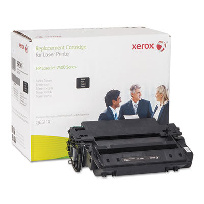 Xerox - 6R961 Compatible Remanufactured High-Yield Toner, 12000 Page-Yield, Black, Sold as 1 EA