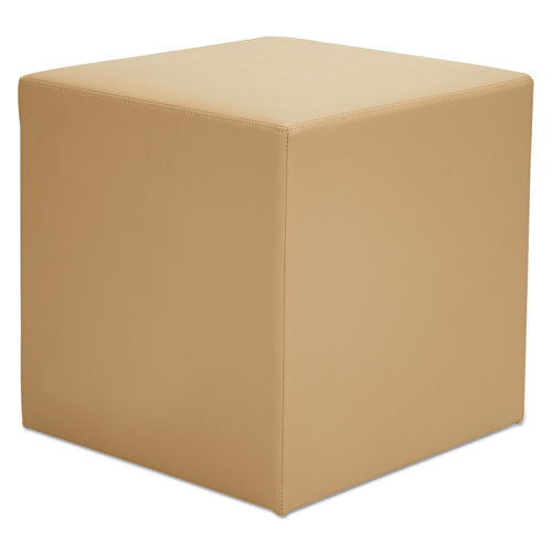 WE Series Collaboration Seating, Cube Bench, 18 x 18 x 18, Beige, Sold as 1 Each