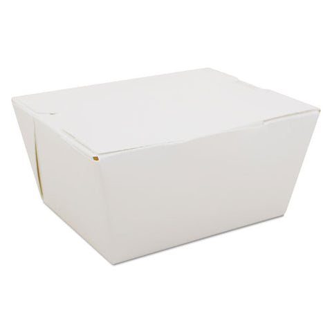 ChampPak Carryout Boxes, White, 4 3/8 x 3 1/2 x 2 1/2, 450/Carton, Sold as 1 Carton, 450 Each per Carton 