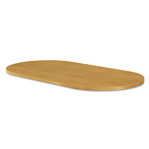 Preside Racetrack Conference Table Top, 72 x 36, Harvest, Sold as 1 Each