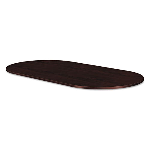 Preside Racetrack Conference Table Top, 72 x 36, Mahogany, Sold as 1 Each