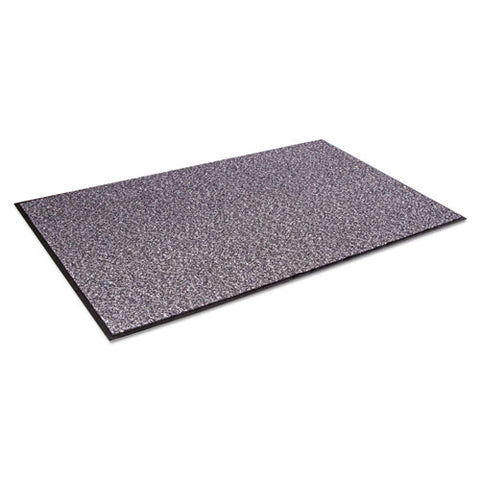 Crown - Cordless Stat-Zap Carpet Top Mat, Polypropylene, 36 x 60, Pewter, Sold as 1 EA