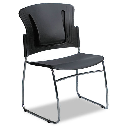 BALT - ReFlex Series Stacking Chair, Black, 19w x 19d x 33h, Sold as 1 CT