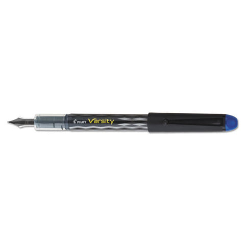 Pilot - Varsity Disposable Fountain Stick India Pen, Blue Ink, Medium, Sold as 1 EA