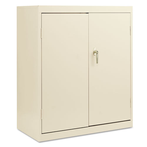 Economy Assembled Storage Cabinet, 36w x 18d x 42h, Putty, Sold as 1 Each
