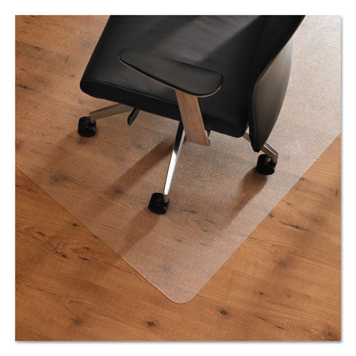 Cleartex Ultimat Anti-Slip Chair Mat for Hard Floors, 35 x 47, Clear, Sold as 1 Each