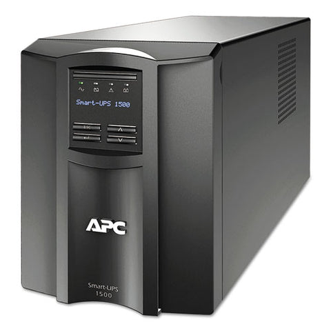 APC - Smart-UPS LCD Backup System, 1500 VA, 8 Outlets, 459 J, Sold as 1 EA