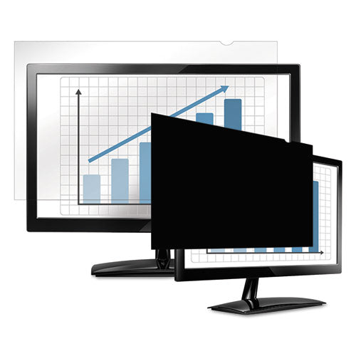 PrivaScreen Blackout Privacy Filter for 23.6" Widescreen LCD, 16:9, Sold as 1 Each
