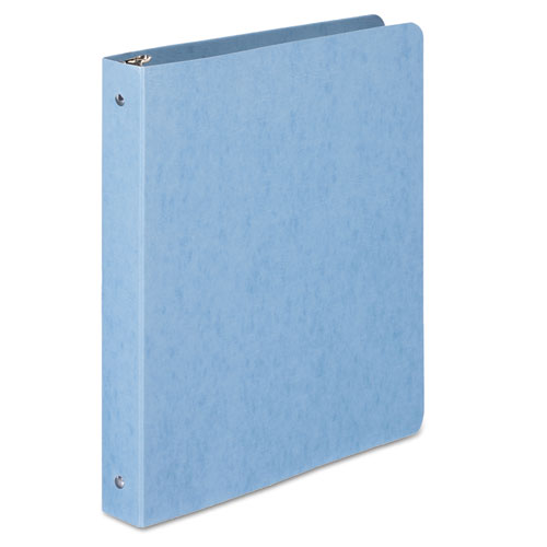 ACCO - Recycled PRESSTEX Round Ring Binder, 1-inch Capacity, Light Blue, Sold as 1 EA