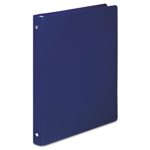 ACCO - ACCOHIDE Poly Ring Binder With 23-Pt. Cover, 1/2-inch Capacity, Dark Royal Blue, Sold as 1 EA