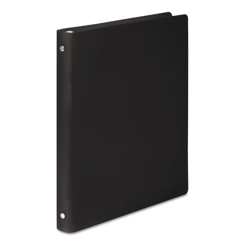ACCO - ACCOHIDE Poly Ring Binder With 23-Pt. Cover, 1/2-inch Capacity, Black, Sold as 1 EA