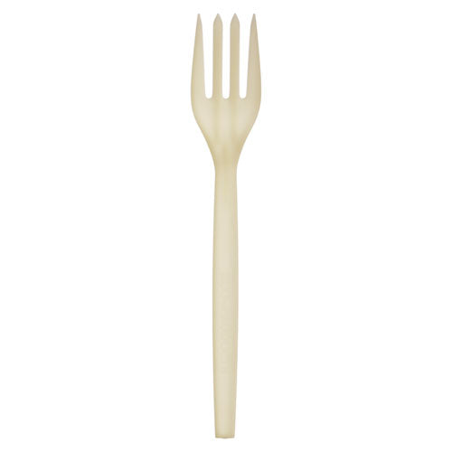 Eco-Products - Plant Starch Fork, Cream, 50/Pack, Sold as 1 PK