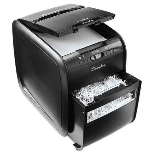 Stack-and-Shred 80X Auto Feed Shredder, Cross-Cut, 80 Sheets, 1 User, Sold as 1 Each