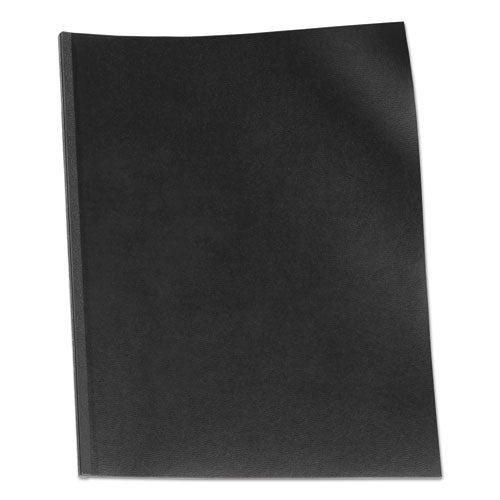 VeloBind Presentation Covers, 11 x 8-1/2, Black, 50/Pack, Sold as 1 Package