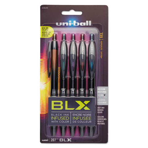 207 BLX Series Gel Pen, .7 mm, Assorted, Sold as 1 Set