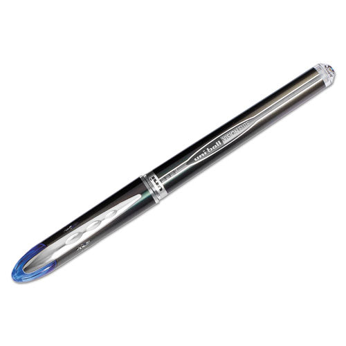 uni-ball - Vision Elite Roller Ball Stick Water-Proof Pen, Blue Ink, Super Fine, Sold as 1 EA