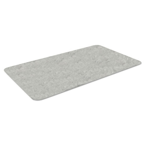 Workers-Delight Slate Standard Anti-Fatigue Mat, 24 x 36, Light Gray, Sold as 1 Each