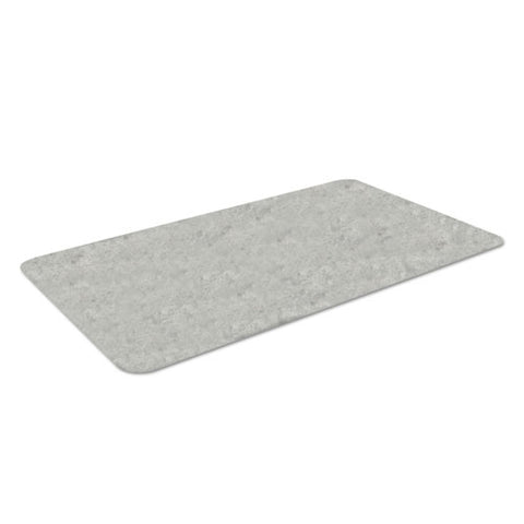 Workers-Delight Slate Standard Anti-Fatigue Mat, 36 x 60, Light Gray, Sold as 1 Each