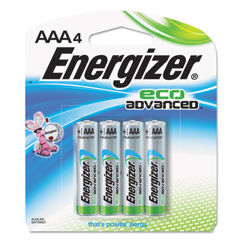 Eco Advanced Batteries, AAA, 4/Pk, Sold as 1 Package