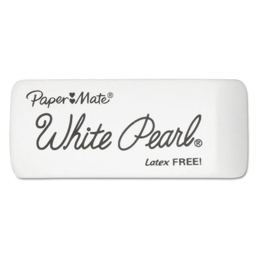 Paper Mate - White Pearl Eraser, 12/Box, Sold as 1 BX