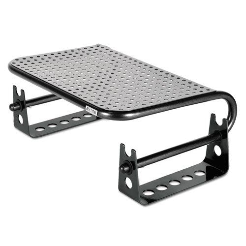 Metal Art Monitor Stand Risers, 4 3/4 x 8 3/4 x 2 1/2, Black, Sold as 1 Each