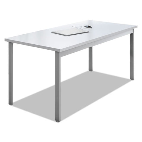 E5 Series Desk, 60w x 24d x 29 1/2h, Designer White, Sold as 1 Each