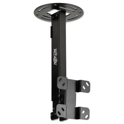 Ceiling Display/Projector Mount, Up to 37", Up to 80 lbs., Black, Sold as 1 Each