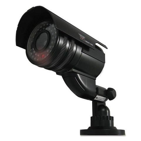 Decoy Bullet Camera with Flashing LED Light, Black, Sold as 1 Each