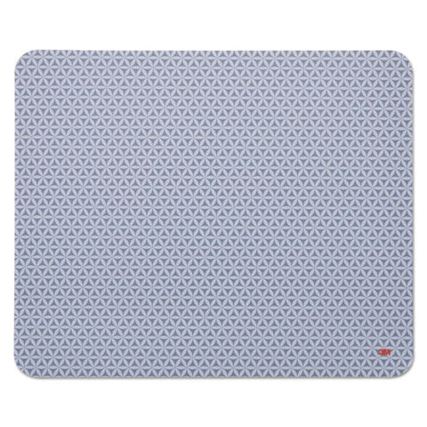 3M - Precise Mouse Pad, Nonskid Repositionable Adhesive Back, 8-1/2 x 7, Gray, Sold as 1 EA