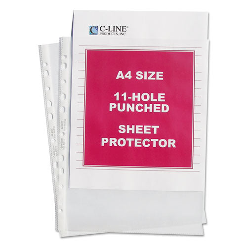 Standard Weight Poly Sheet Protector, Clear, 2", 11 3/4 x 8 1/4, 50/BX, Sold as 1 Box, 50 Each per Box 