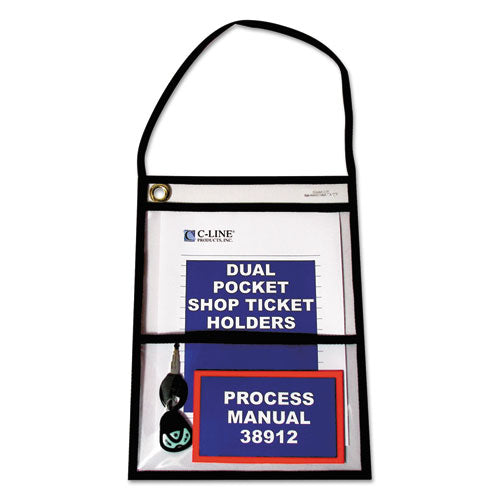 Shop Ticket Holders with Strap, Stitched, 150", 9 x 12, 15/BX, Sold as 1 Box, 15 Each per Box 