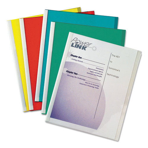 C-Line - Report Cover, Binding Bar, Letter, 1/8-inch Capacity, 50/Box, Sold as 1 BX