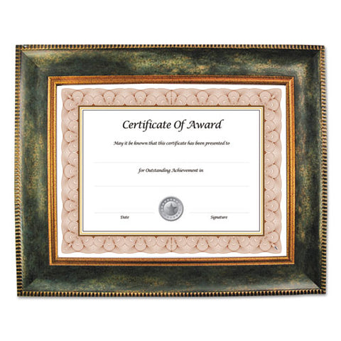 Executive Series Document and Photo Frame, 11 x 14, Brown Frame, Sold as 1 Each