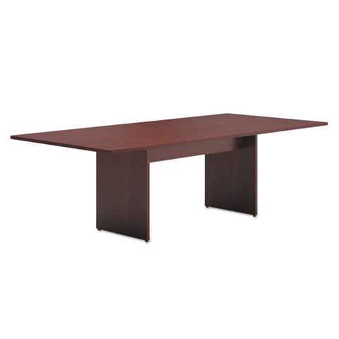 BL Laminate Series Rectangle-Shaped Modular Table End, 48 x 44 x 29.5, Mahogany, Sold as 1 Each