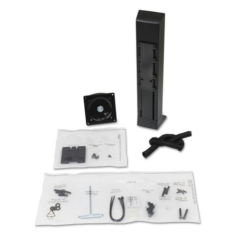 WorkFit-T and WorkFit-PD Conversion Kit, Single HD Monitor Kit, Black, Sold as 1 Each