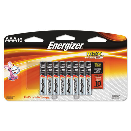 MAX Alkaline Batteries, AAA, 16 Batteries/Pack, Sold as 1 Package