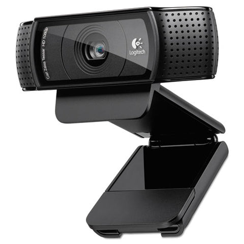 C920 HD Pro Webcam, 1080p, Black, Sold as 1 Each