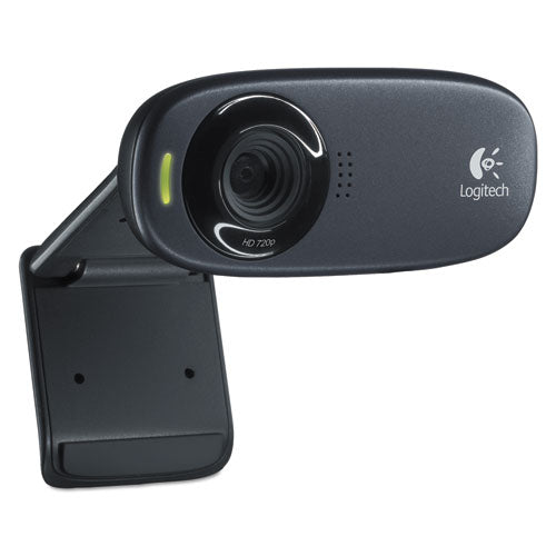 Logitech - HD C310 Portable Webcam, 5MP, Black, Sold as 1 EA