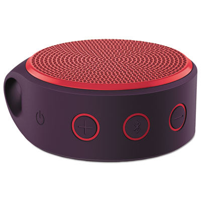 X100 Mobile Wireless Speaker, Red, Sold as 1 Each