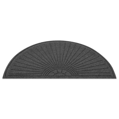 EcoGuard Diamond Floor Mat, Fan Only, 24 x 48, Charcoal, Sold as 1 Each