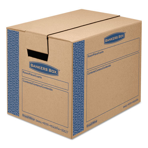 SmoothMove Prime Small Moving Boxes w/Tuck Lid, 16l x 12w x 12h, Kraft, 15/CT, Sold as 1 Carton, 15 Each per Carton 