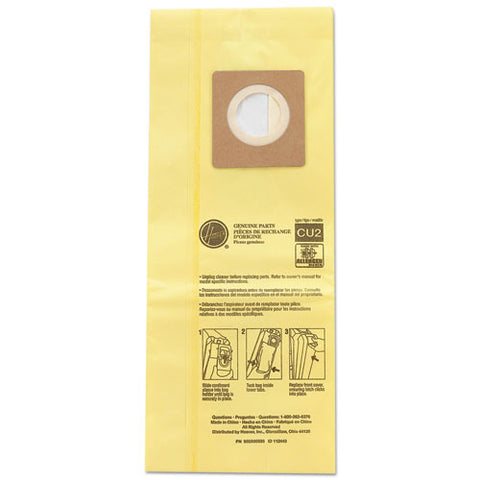 HushTone Vacuum Bags, Yellow, 10/Pk, Sold as 1 Package