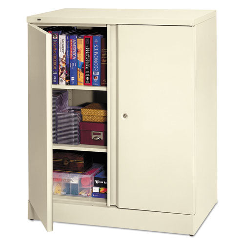 basyx - Easy-to-Assemble Storage Cabinet, 36w x 18d x 42-3/4h, Light Gray, Sold as 1 EA
