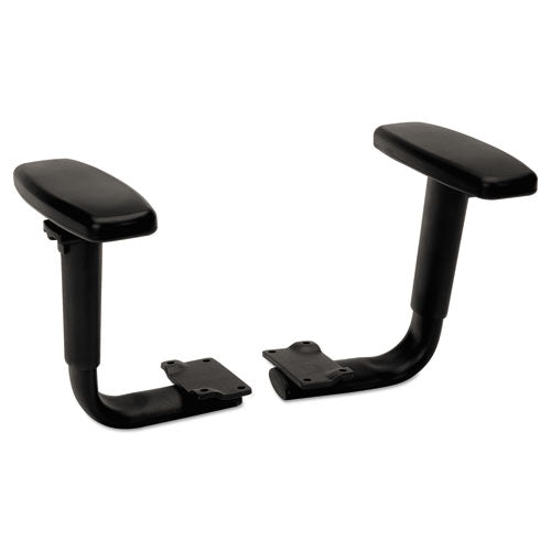 HON - Height-Adjustable T-Arms for Volt Series Task Chairs, Black, Sold as 1 PR